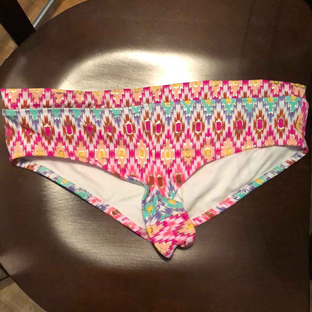 NWOT Victoria’s Secret colorful bikini bottoms